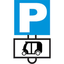 Auto-rickshaw stand