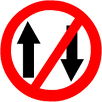 One way