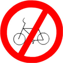Cycles prohibited